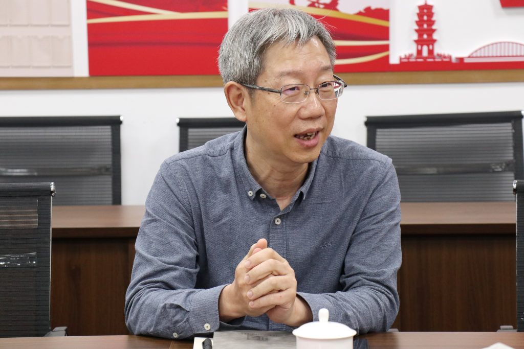 中價協、省造價站及協會、市造價站及協會領導一行蒞臨科信調研指導工作